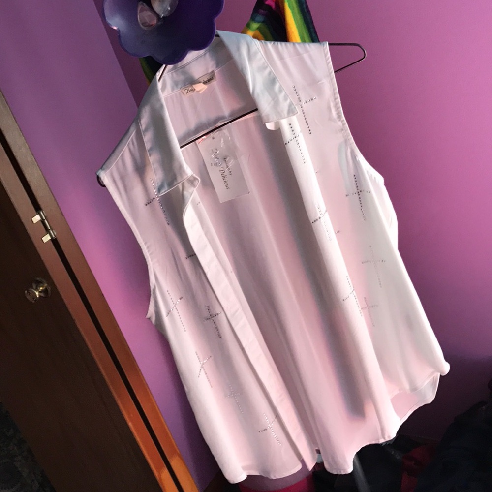 Bedazzled Cross Shall